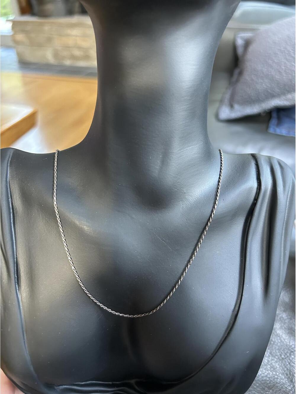 Sterling Silver Rope Chain